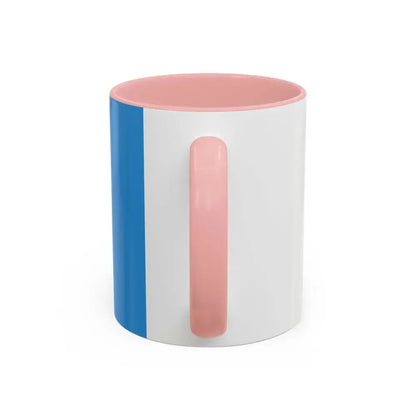 Flag of Izhevsk Russia - Accent Coffee Mug - Go Mug Yourself