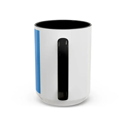 Flag of Izhevsk Russia - Accent Coffee Mug - Go Mug Yourself