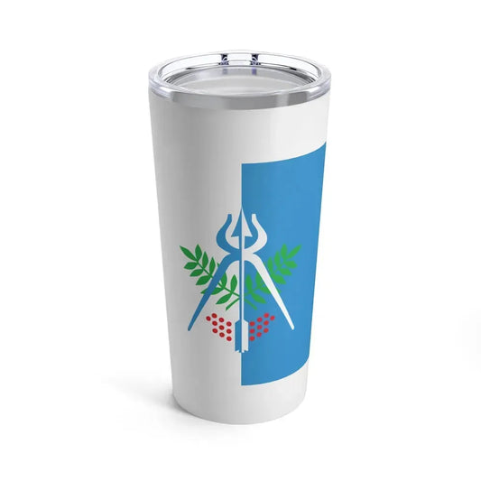 Flag of Izhevsk Russia - Tumbler 20oz 20oz - Go Mug Yourself