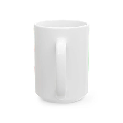Flag of Iziaslav raion (Ukraine) White Coffee Mug - Go Mug Yourself