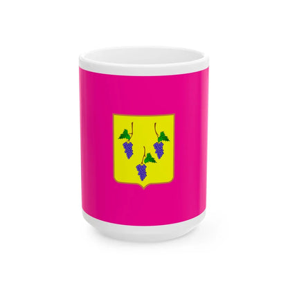 Flag of Izium (Ukraine) White Coffee Mug 15oz - Go Mug Yourself