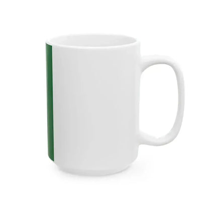 Flag of Izsak (Hungary) White Coffee Mug - Go Mug Yourself