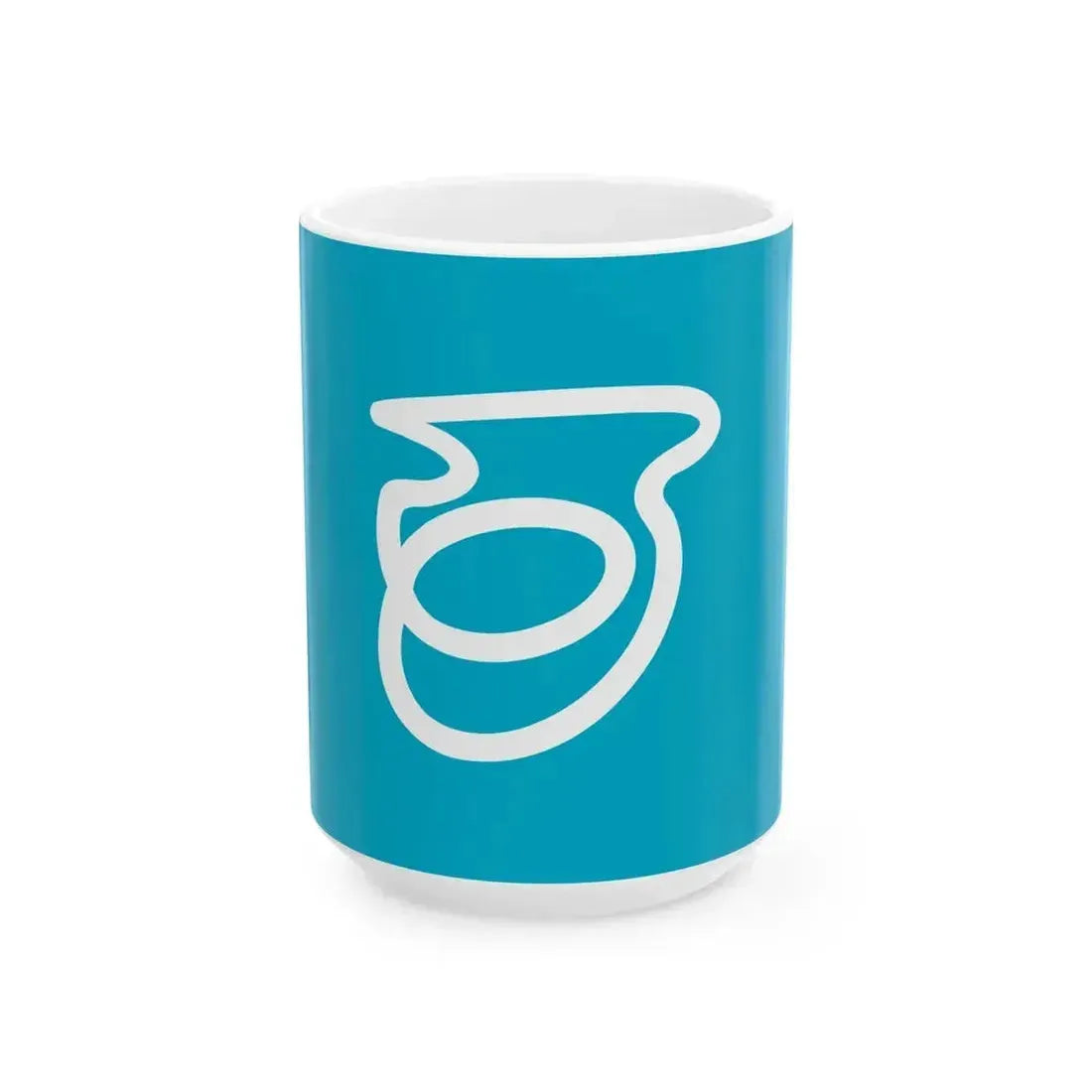 Flag of Izu Shizuoka (Japan) White Coffee Mug 15oz - Go Mug Yourself