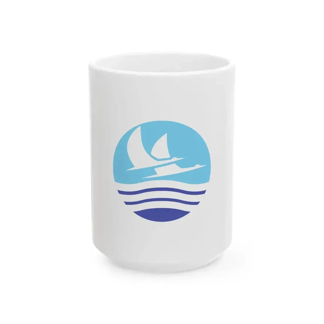 Flag of Izumi Kagoshima (Japan) White Coffee Mug 15oz - Go Mug Yourself