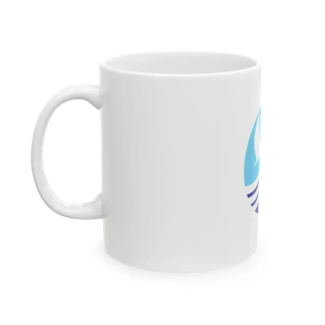 Flag of Izumi Kagoshima (Japan) White Coffee Mug - Go Mug Yourself