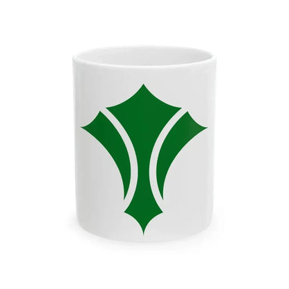Flag of Izumi Osaka (Japan) White Coffee Mug 11oz - Go Mug Yourself