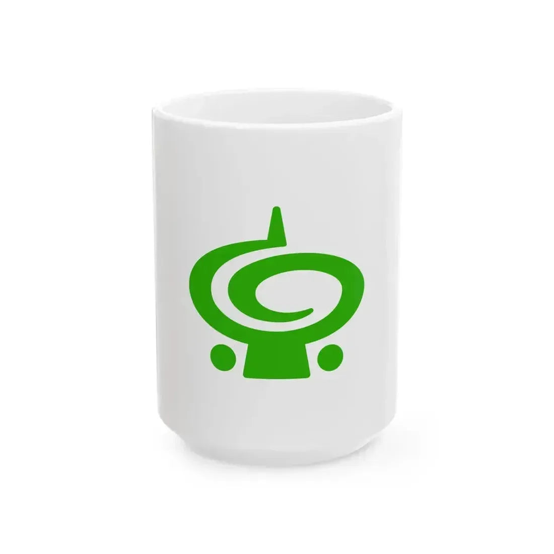 Flag of Izumi Ward Sendai Miyagi (Japan) White Coffee Mug 15oz - Go Mug Yourself