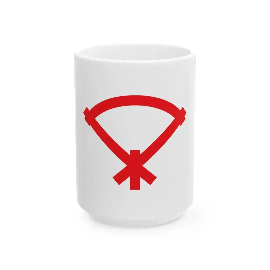 Flag of Izumisano Osaka (Japan) White Coffee Mug 15oz - Go Mug Yourself