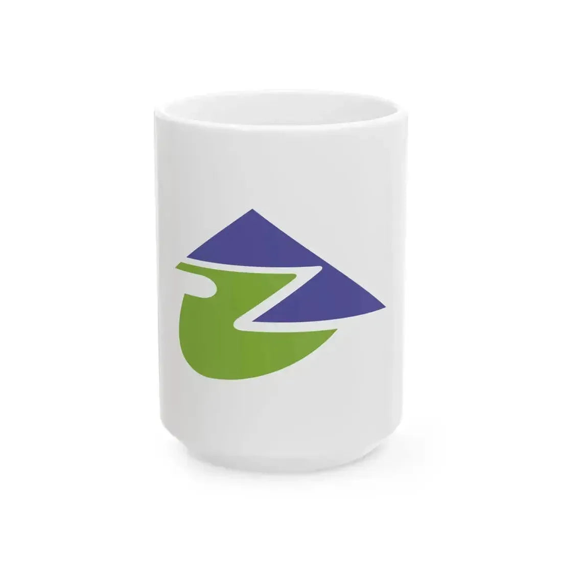 Flag of Izunokuni Shizuoka (Japan) White Coffee Mug 15oz - Go Mug Yourself