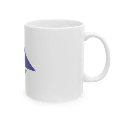 Flag of Izunokuni Shizuoka (Japan) White Coffee Mug - Go Mug Yourself