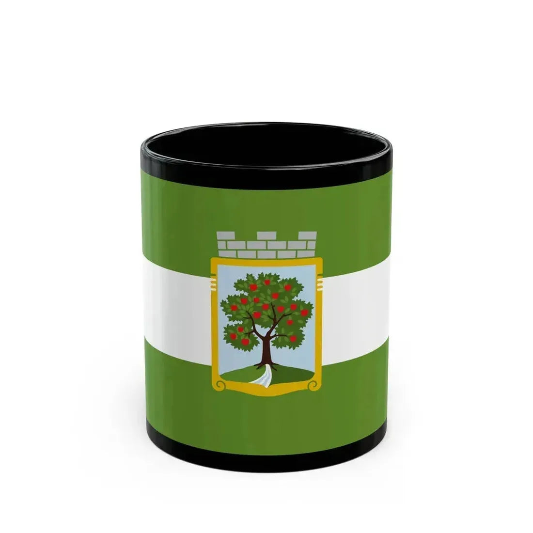 Flag of Jablonec nad Nisou Czech Republic - Black Coffee Mug 11oz - Go Mug Yourself