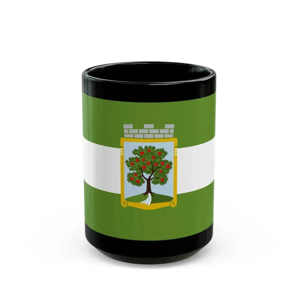 Flag of Jablonec nad Nisou Czech Republic - Black Coffee Mug 15oz - Go Mug Yourself