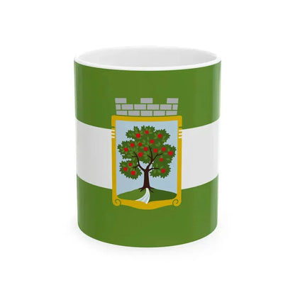 Flag of Jablonec nad Nisou Czech Republic - White Coffee Mug 11oz - Go Mug Yourself