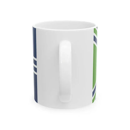 Flag of Jackson Tennessee (United States) White Coffee Mug - Go Mug Yourself