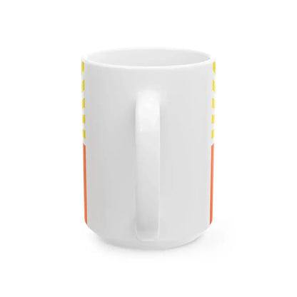 Flag of Jacksonville Florida (United States) White Coffee Mug - Go Mug Yourself
