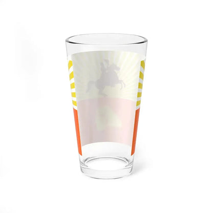 Flag of Jacksonville Florida variant (United States) Pint Glass 16oz - Go Mug Yourself