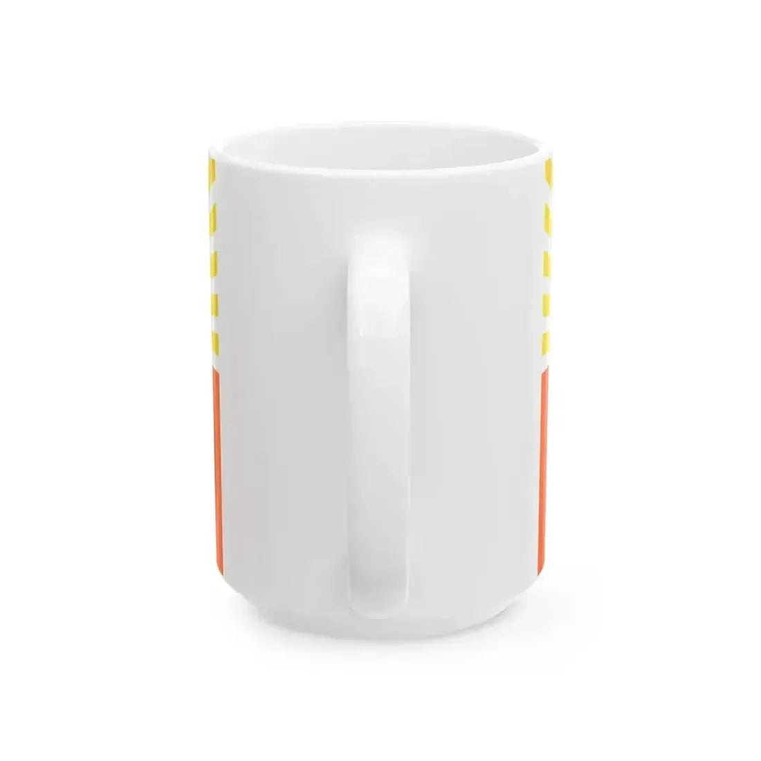 Flag of Jacksonville Florida variant (United States) White Coffee Mug - Go Mug Yourself
