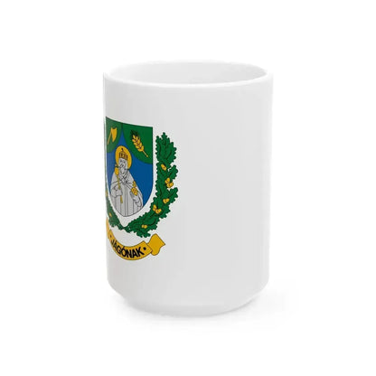 Flag of Jagonak (Hungary) White Coffee Mug 15oz - Go Mug Yourself