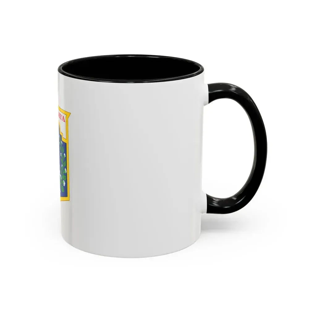Flag of Jakarta Indonesia - Accent Coffee Mug - Go Mug Yourself
