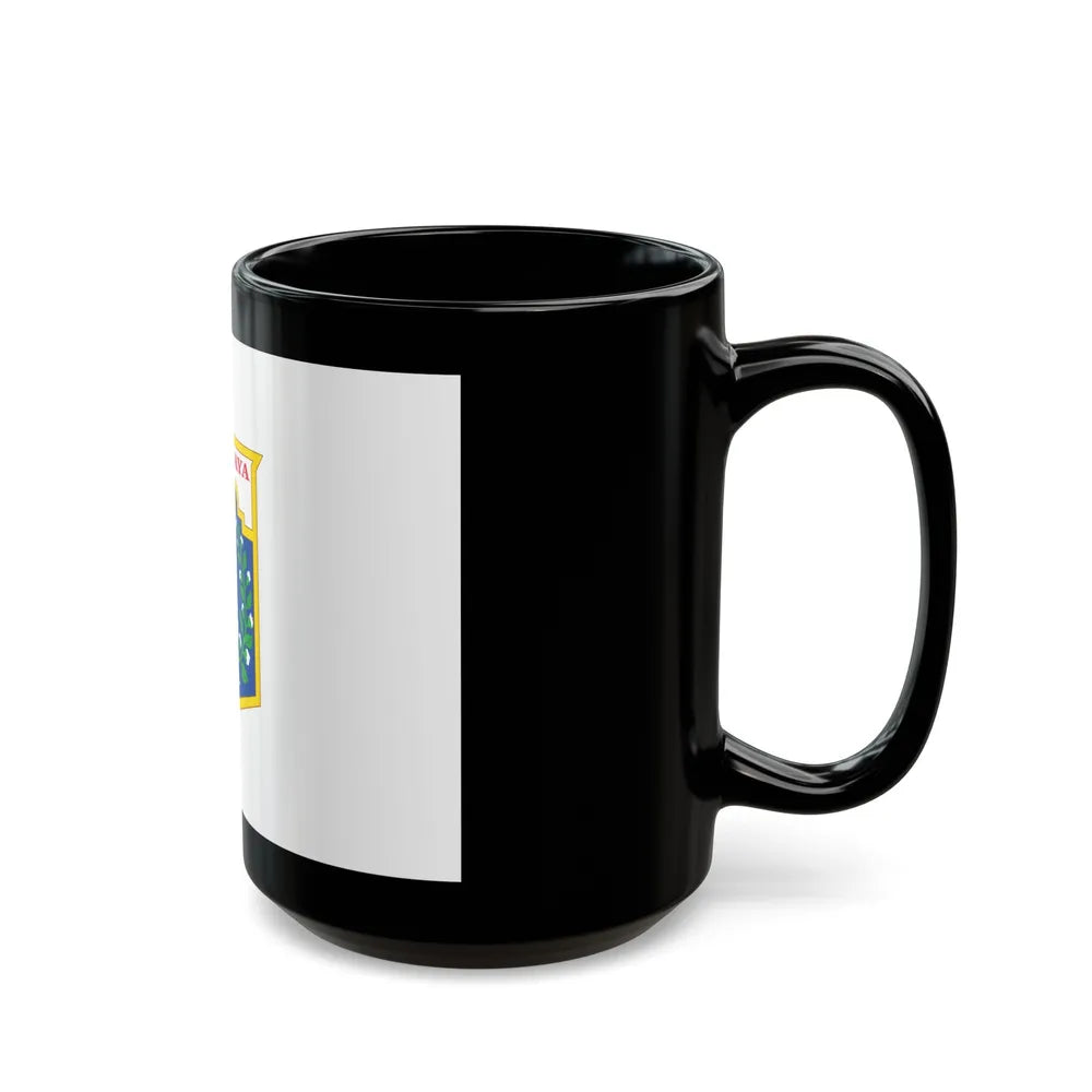 Flag of Jakarta Indonesia - Black Coffee Mug-Go Mug Yourself