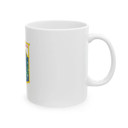 Flag of Jakarta Indonesia - White Coffee Mug-Go Mug Yourself