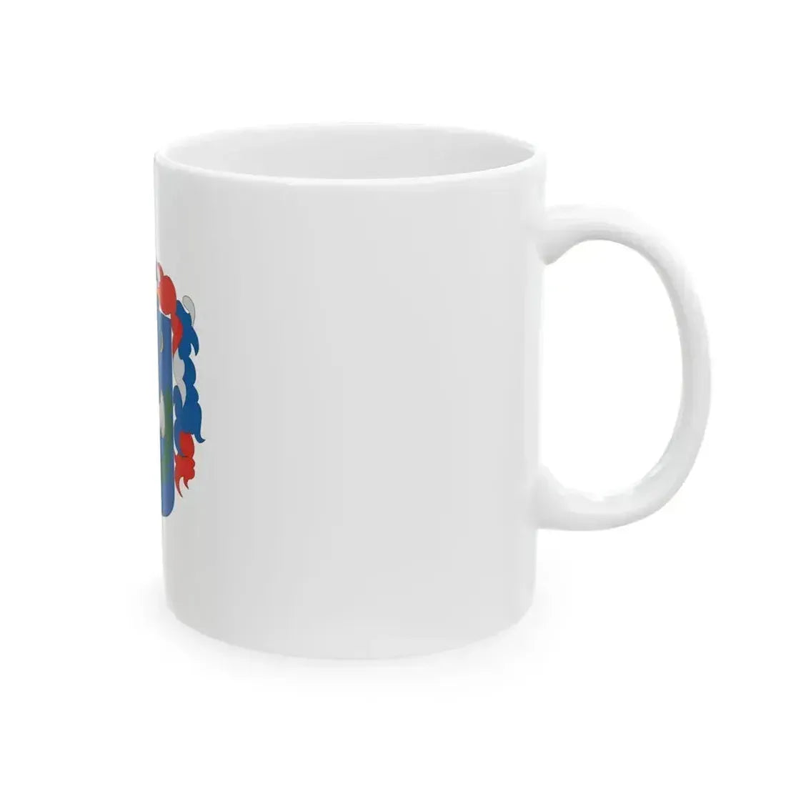 Flag of Jakfa (Hungary) White Coffee Mug - Go Mug Yourself