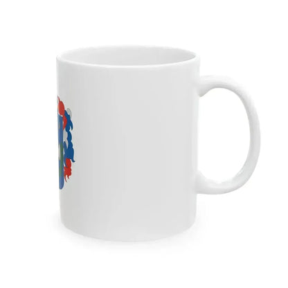Flag of Jakfa (Hungary) White Coffee Mug - Go Mug Yourself