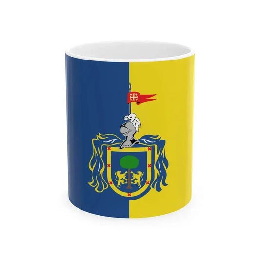Flag of Jalisco 2008-2011 (Mexico) White Coffee Mug 11oz - Go Mug Yourself