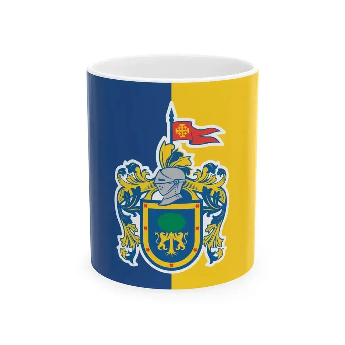 Flag of Jalisco 2011 - 2013 (Mexico) White Coffee Mug 11oz - Go Mug Yourself