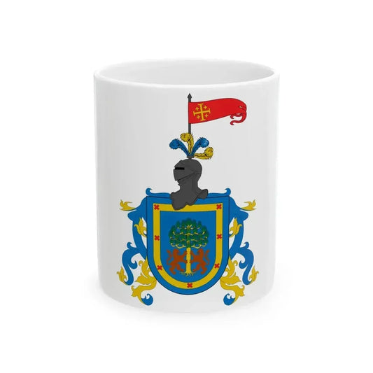 Flag of Jalisco heraldry (Mexico) White Coffee Mug 11oz - Go Mug Yourself