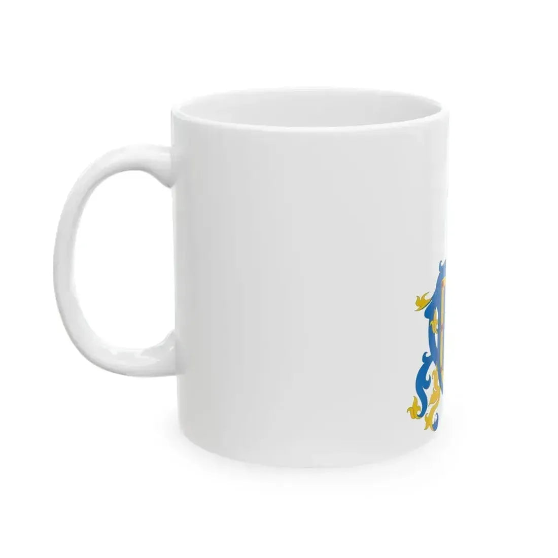 Flag of Jalisco heraldry (Mexico) White Coffee Mug - Go Mug Yourself