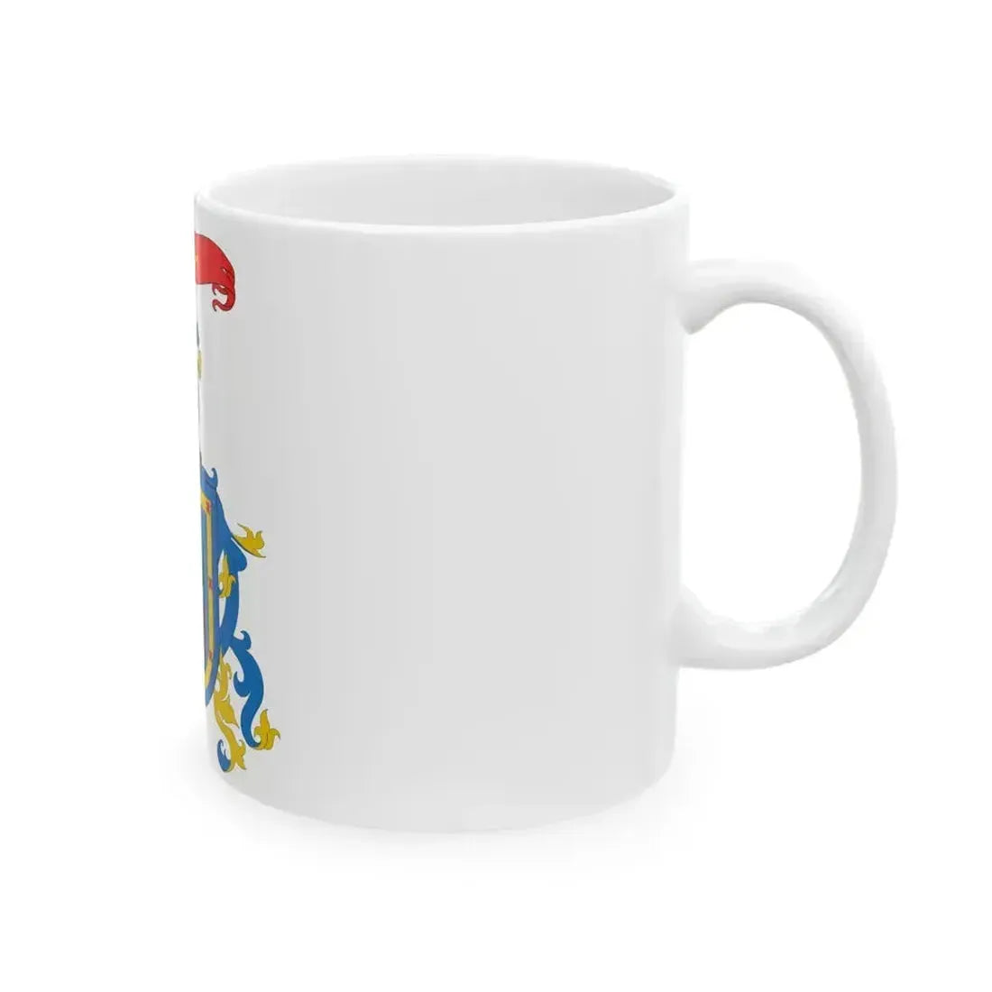 Flag of Jalisco heraldry (Mexico) White Coffee Mug - Go Mug Yourself