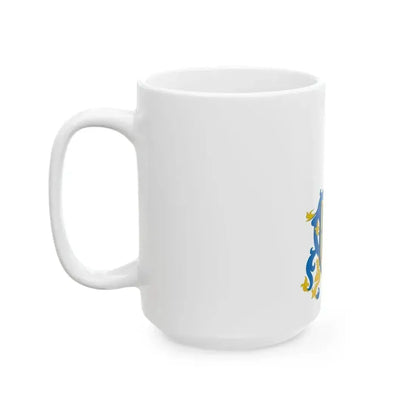 Flag of Jalisco heraldry (Mexico) White Coffee Mug - Go Mug Yourself