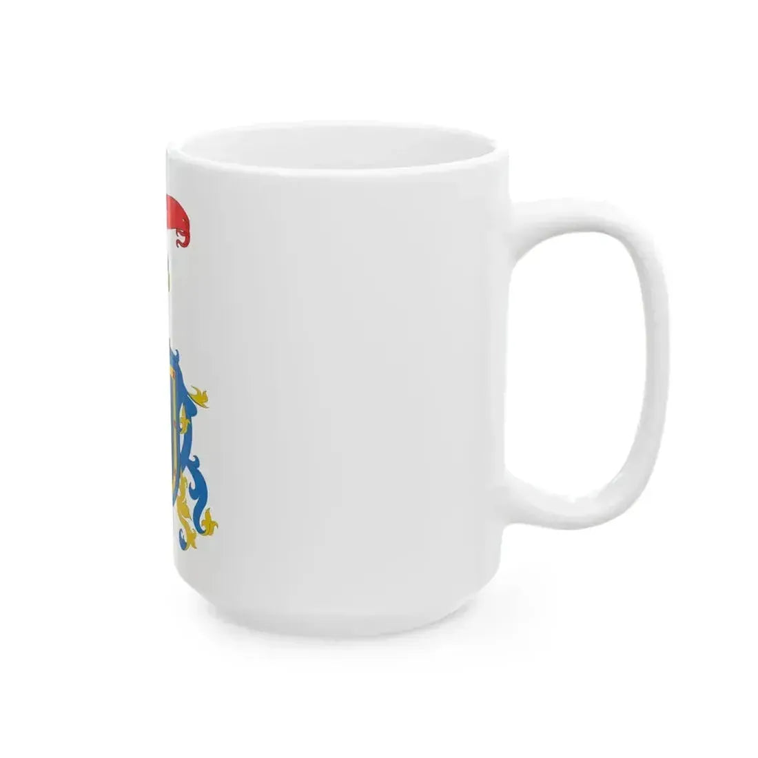 Flag of Jalisco heraldry (Mexico) White Coffee Mug - Go Mug Yourself