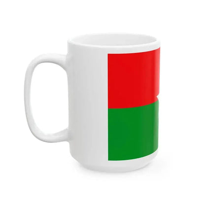 Flag of Janata Samajbadi Party (Nepal) White Coffee Mug - Go Mug Yourself