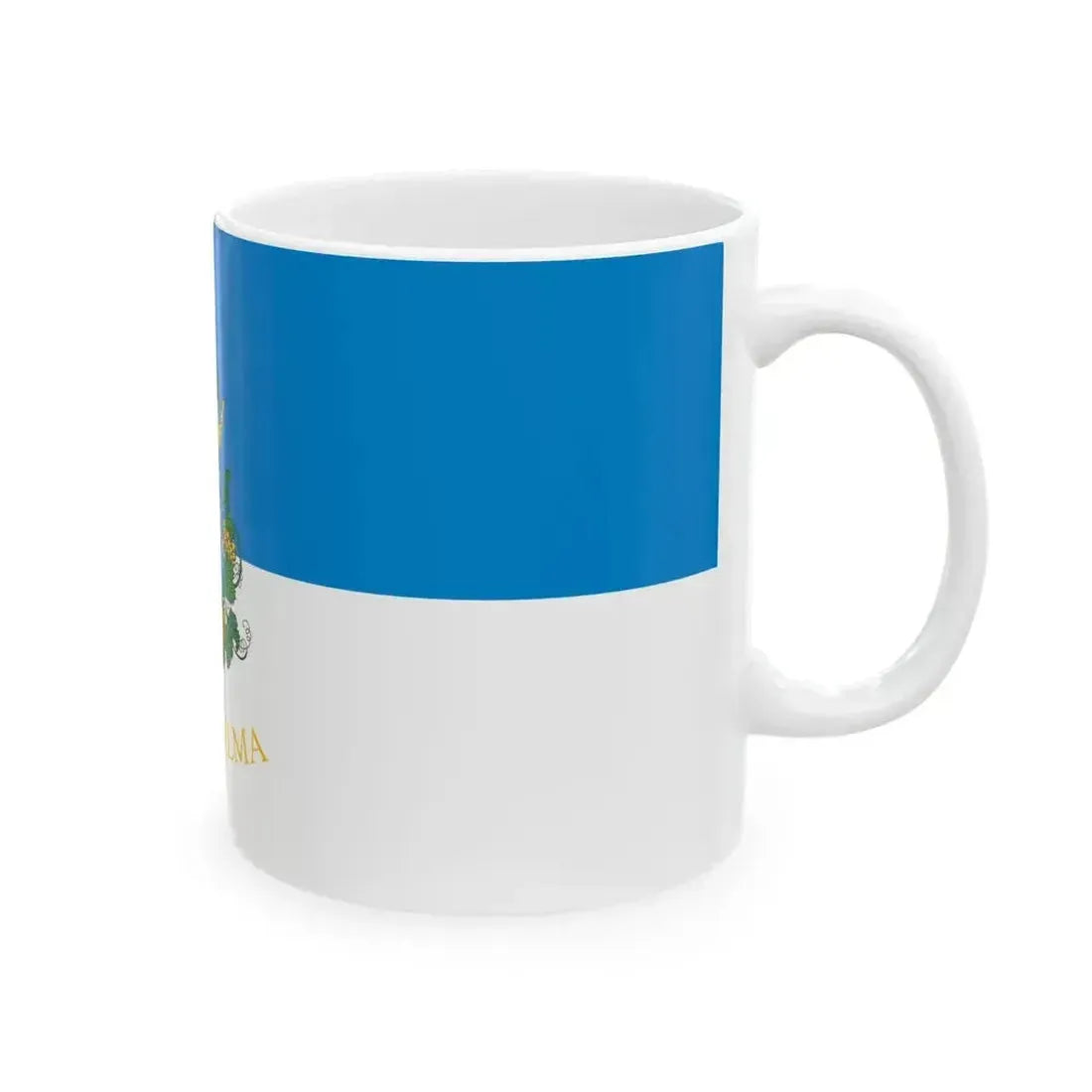 Flag of Janoshalma (Hungary) White Coffee Mug - Go Mug Yourself