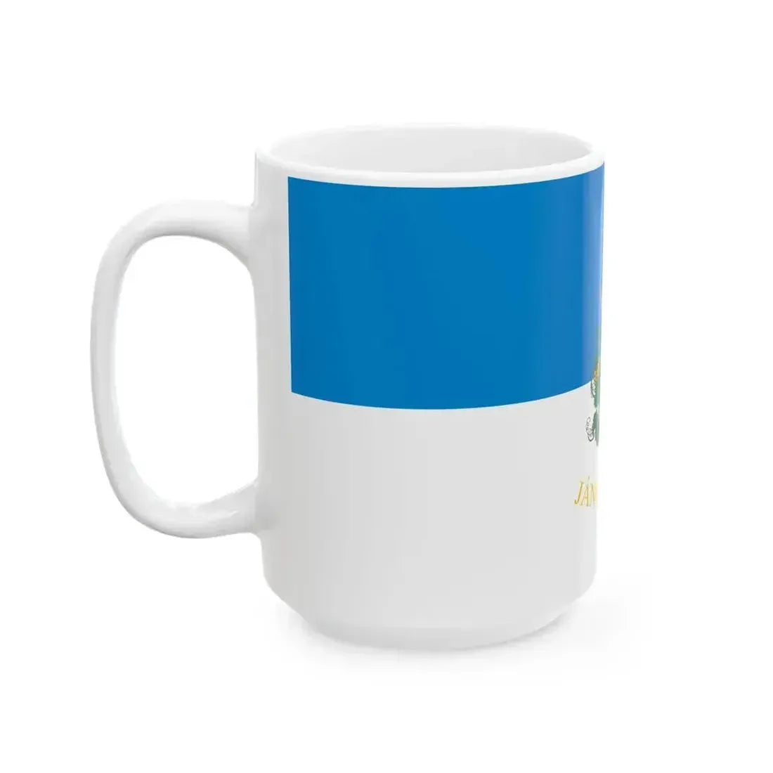 Flag of Janoshalma (Hungary) White Coffee Mug - Go Mug Yourself