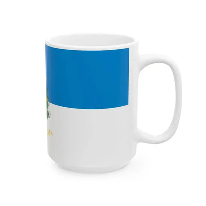 Flag of Janoshalma (Hungary) White Coffee Mug - Go Mug Yourself