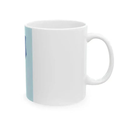 Flag of Janoshaza vertical (Hungary) White Coffee Mug - Go Mug Yourself