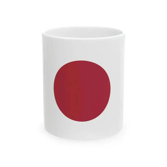 Flag of Japan 1870-1999 3-2 (Japan) White Coffee Mug 11oz - Go Mug Yourself