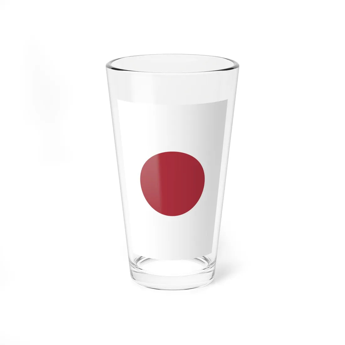 Flag of Japan 1870-1999 vertical (Japan) Pint Glass 16oz 16oz - Go Mug Yourself