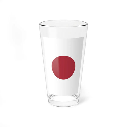 Flag of Japan 1870-1999 vertical (Japan) Pint Glass 16oz 16oz - Go Mug Yourself