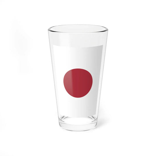Flag of Japan 1870-1999 vertical (Japan) Pint Glass 16oz 16oz - Go Mug Yourself