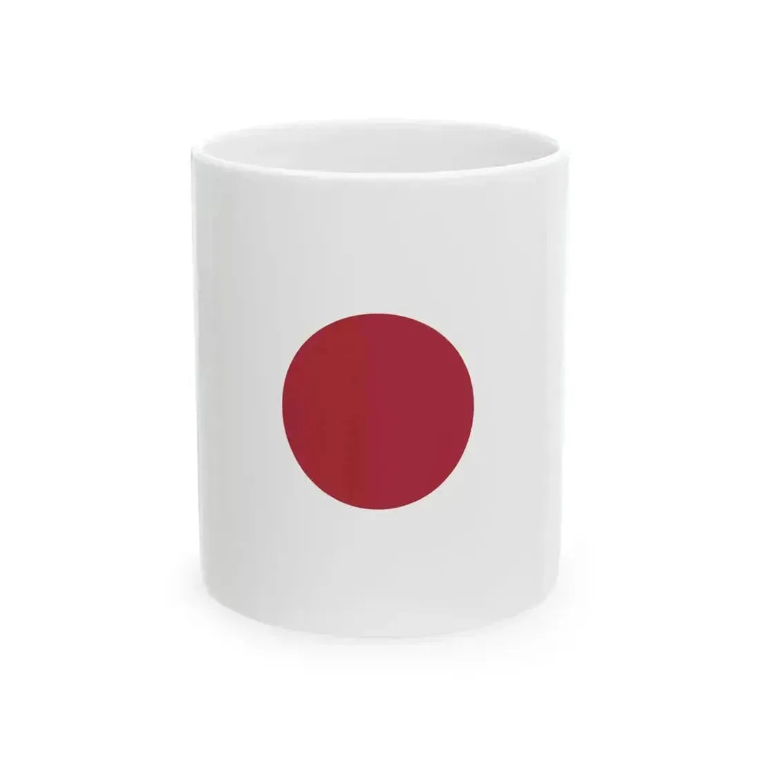 Flag of Japan 1870-1999 vertical (Japan) White Coffee Mug 11oz - Go Mug Yourself