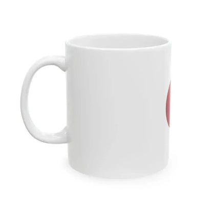 Flag of Japan 1870-1999 vertical (Japan) White Coffee Mug - Go Mug Yourself