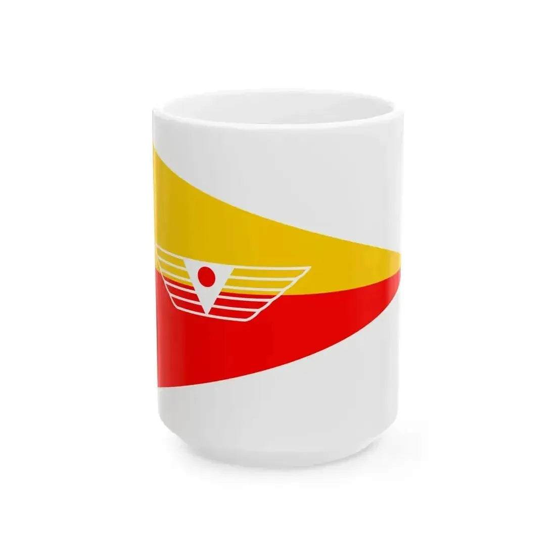 Flag of Japan Air Transport (Japan) White Coffee Mug 15oz - Go Mug Yourself