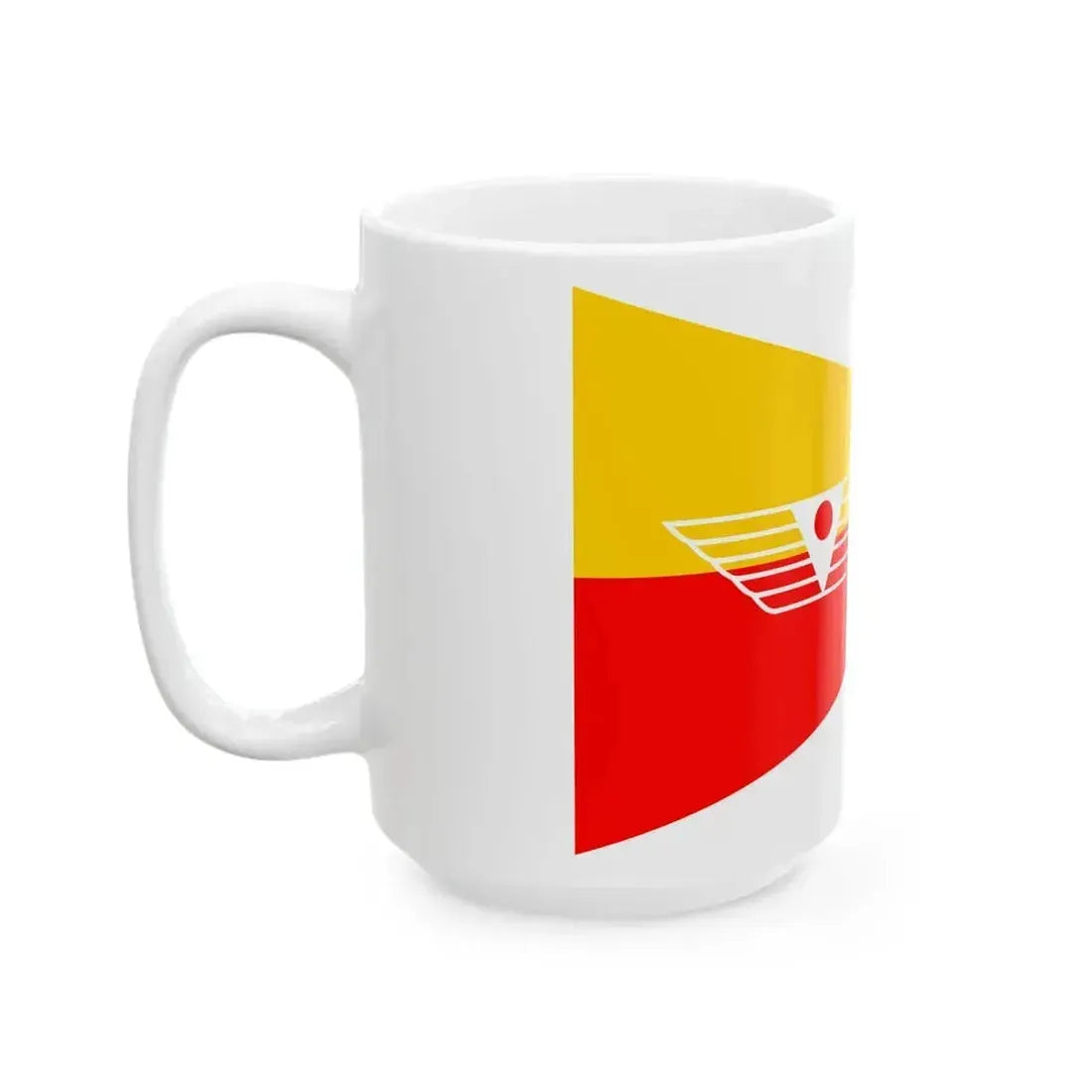 Flag of Japan Air Transport (Japan) White Coffee Mug - Go Mug Yourself