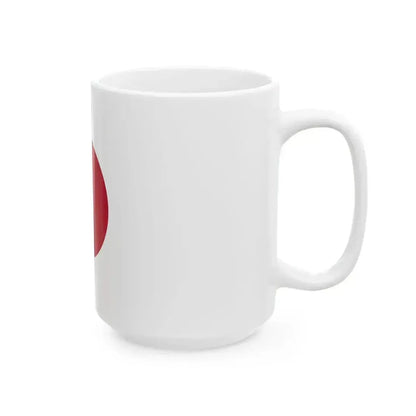 Flag of Japan and South Korea (Japan) White Coffee Mug - Go Mug Yourself