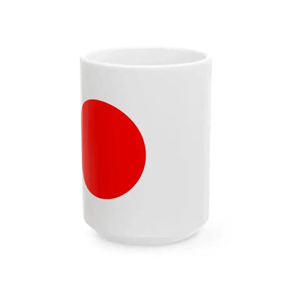 Flag of Japan Bakumatsu (Japan) White Coffee Mug 15oz - Go Mug Yourself