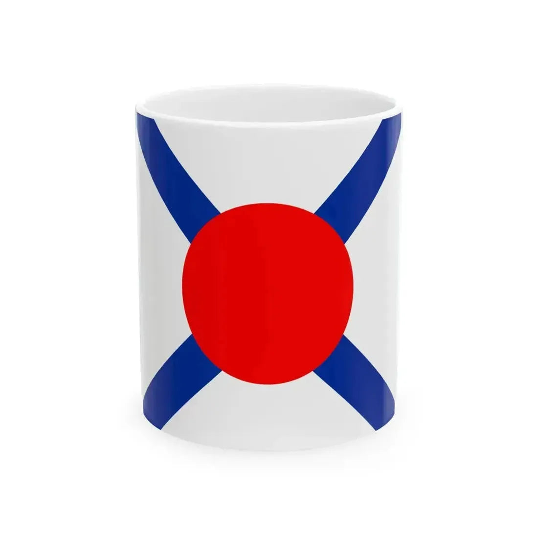 Flag of Japan Customs 1871-1873 (Japan) White Coffee Mug 11oz - Go Mug Yourself